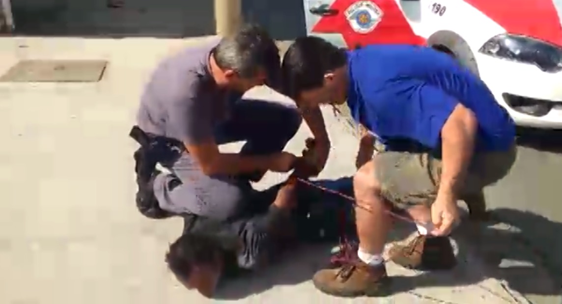 Vítima reage e prende ladrão com arame em Piracicaba