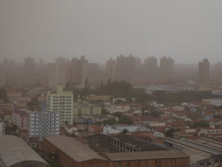 Previsão do tempo em Piracicaba: Chuva, tempestade e temporal acontecerão durante o dia de hoje (26)