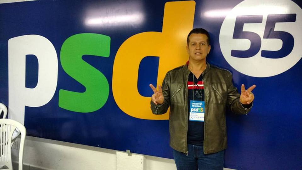 Ivan Barbosa em um encontro regional do PSD (Reprodução / Arq. Pessoal)