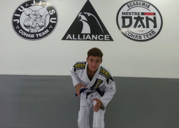 Thiago se prepara para disputar campeonato no Chile.
(arquivo pessoal)