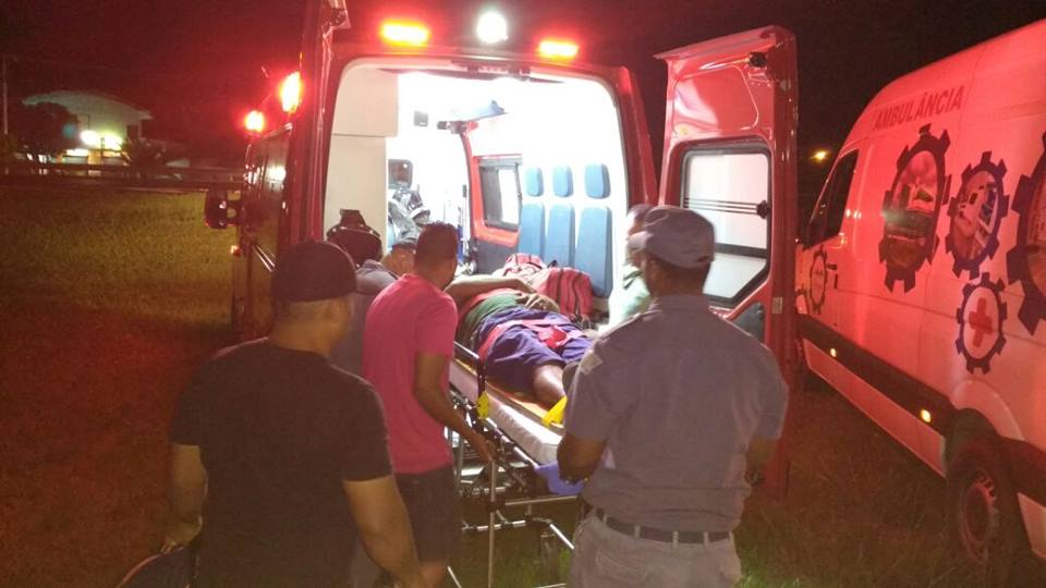 Acidente entre carro e motocicleta mobiliza o Corpo de Bombeiros em Piracicaba