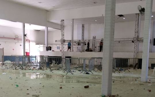 Cancelamento de show em Piracicaba termina em quebra-quebra e prejuízo de R$ 40 mil