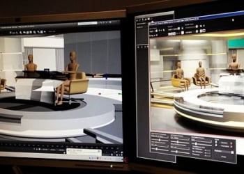 Possível cenário do novo "Jornal Hoje"