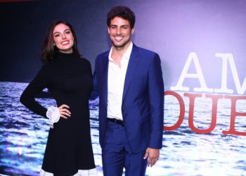 Cauã e Isis, protagonistas da série