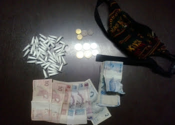 Traficante deu trabalho para a polÃcia - Foto: Divulgação