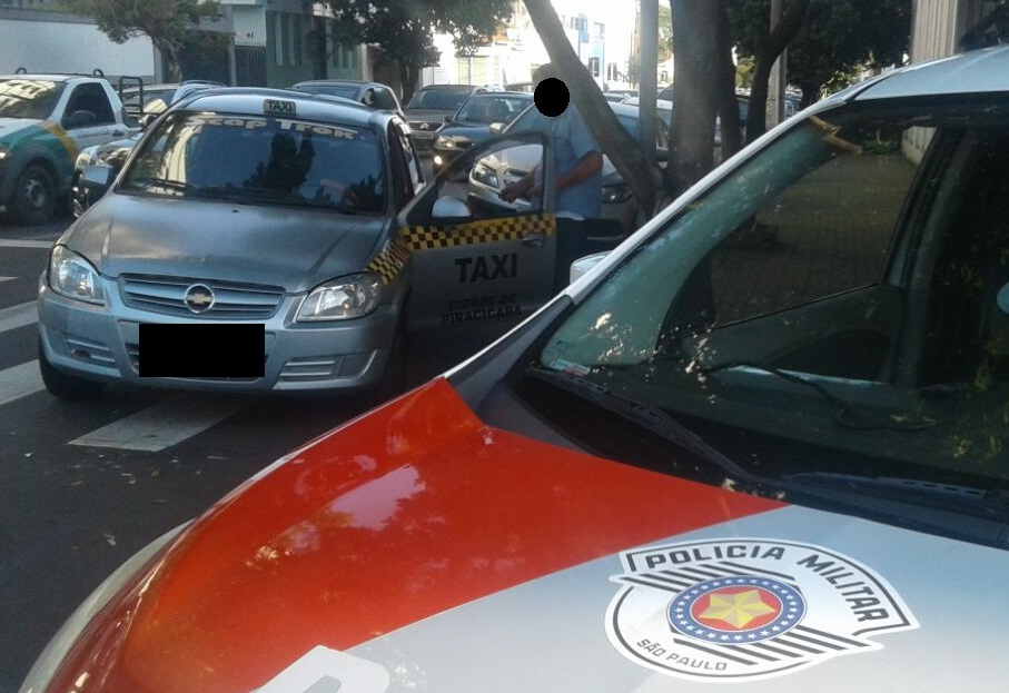 Perseguição a táxi roubado mobiliza até o helicóptero Águia em Piracicaba