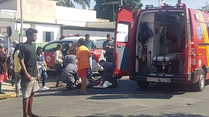 Colisão entre carro e moto deixa uma pessoa ferida em Rafard