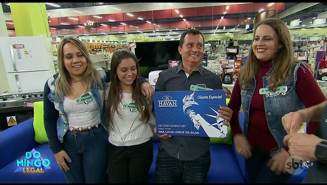Família de Piracicaba ganha R$ 37 mil e eleva audiência do “Domingo Legal”, do SBT
