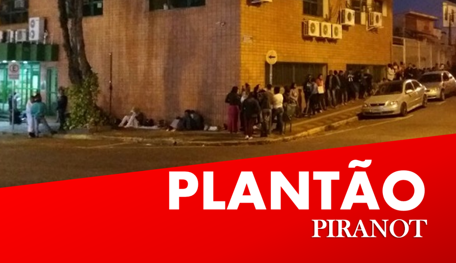 Fila para 200 vagas de emprego em Piracicaba faz volta em quarteirão