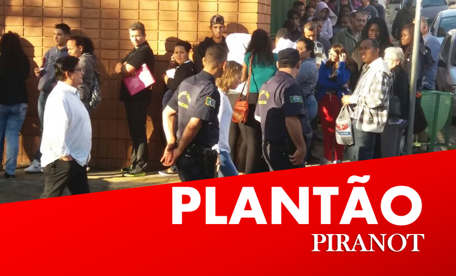 Acaba a senha para as 200 vagas em Piracicaba, mas candidatos não param de  chegar