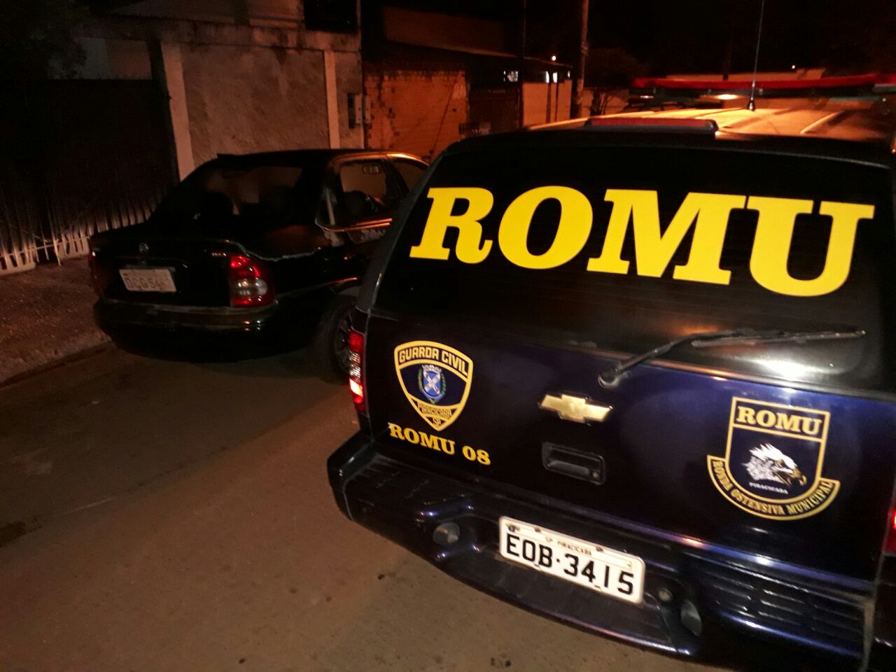 Carro furtado é recuperado pela ROMU em Piracicaba