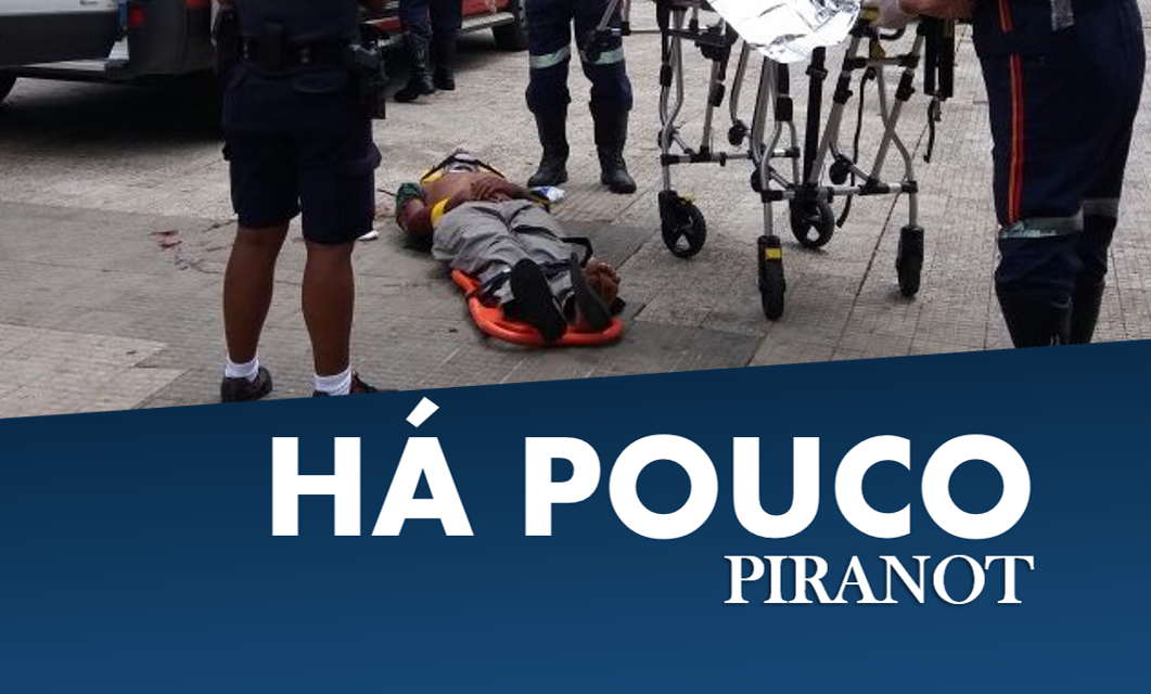 Homem é espancado por outro na praça central de Piracicaba