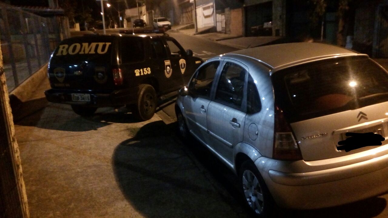 ROMU recupera carro e prende assaltantes em flagrante em Piracicaba