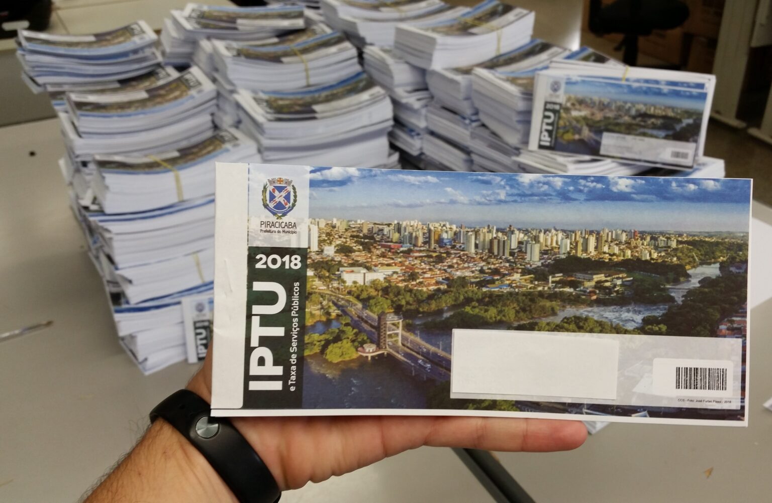 Prefeitura de Piracicaba alerta sobre pagamento do IPTU 2018 IPTU
