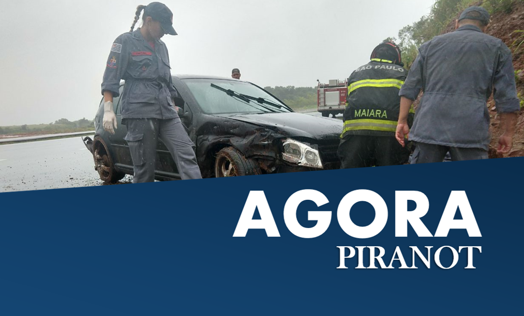 Motorista perde controle de veículo e colide contra barranco da Rodovia Geraldo de Barros