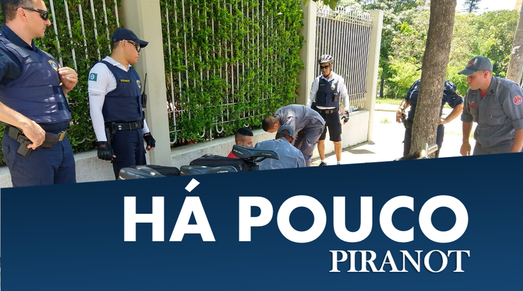 Colisão entre mobilete e Saveiro na Rua Alfredo Guedes, no bairro Alto