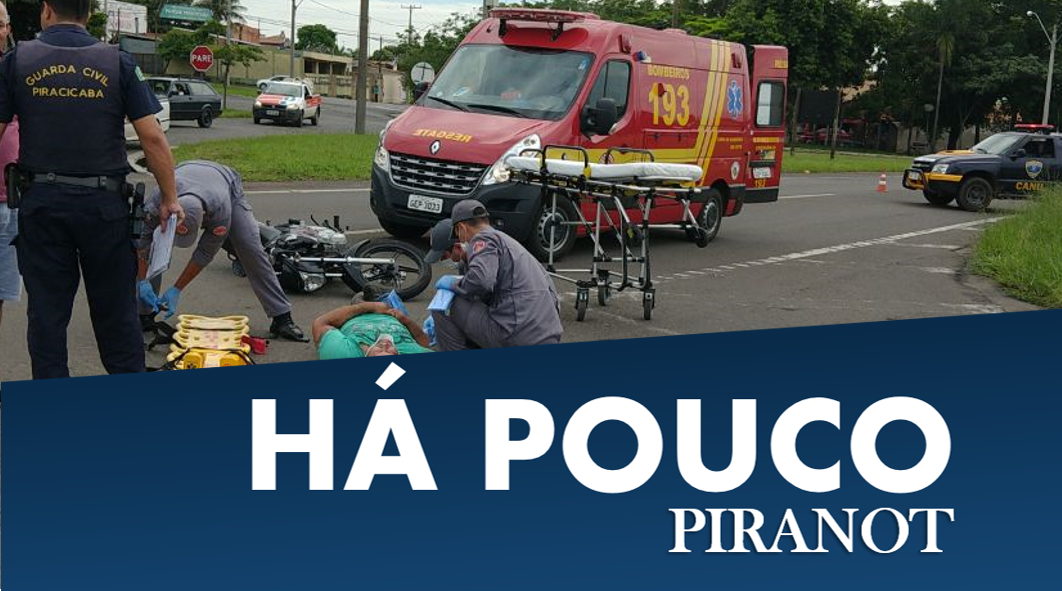 Moto colide com caminhão na Rodovia Geraldo de Barros (SP 304), em Piracicaba