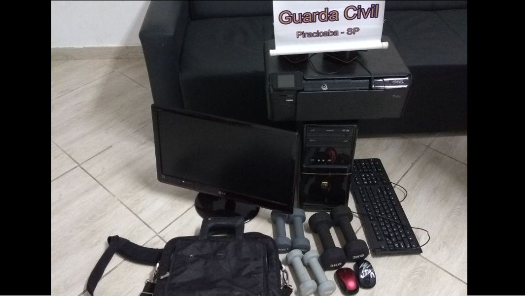 Aparelhos eletrônicos furtados em Piracicaba são recuperados em construção abandonada