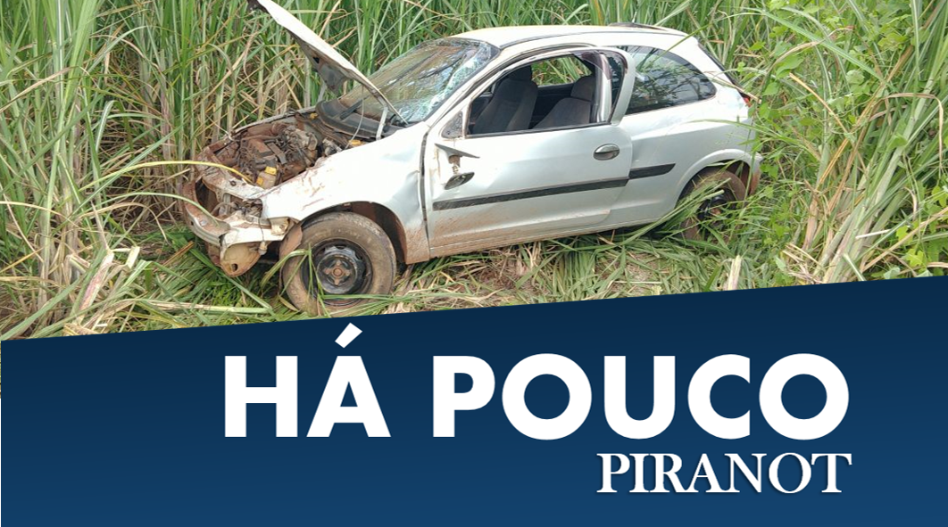 Pneu estoura e faz veículo capotar em estrada de Rio das Pedras