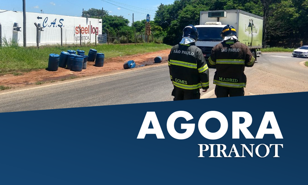 Produto inflamável cai na estrada Piracicaba-Rio Claro e causa risco de incêndio