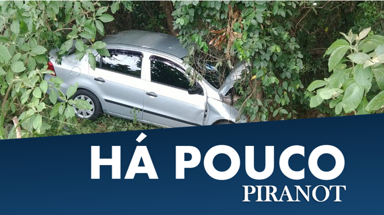 Jovem de 28 anos perde controle de veículo e cai em barranco, em Piracicaba