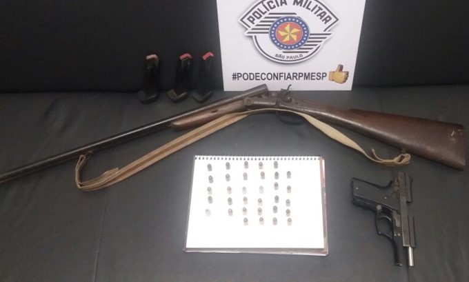 Guarda Municipal de Rio das Pedras é levado à delegacia por porte ilegal de arma