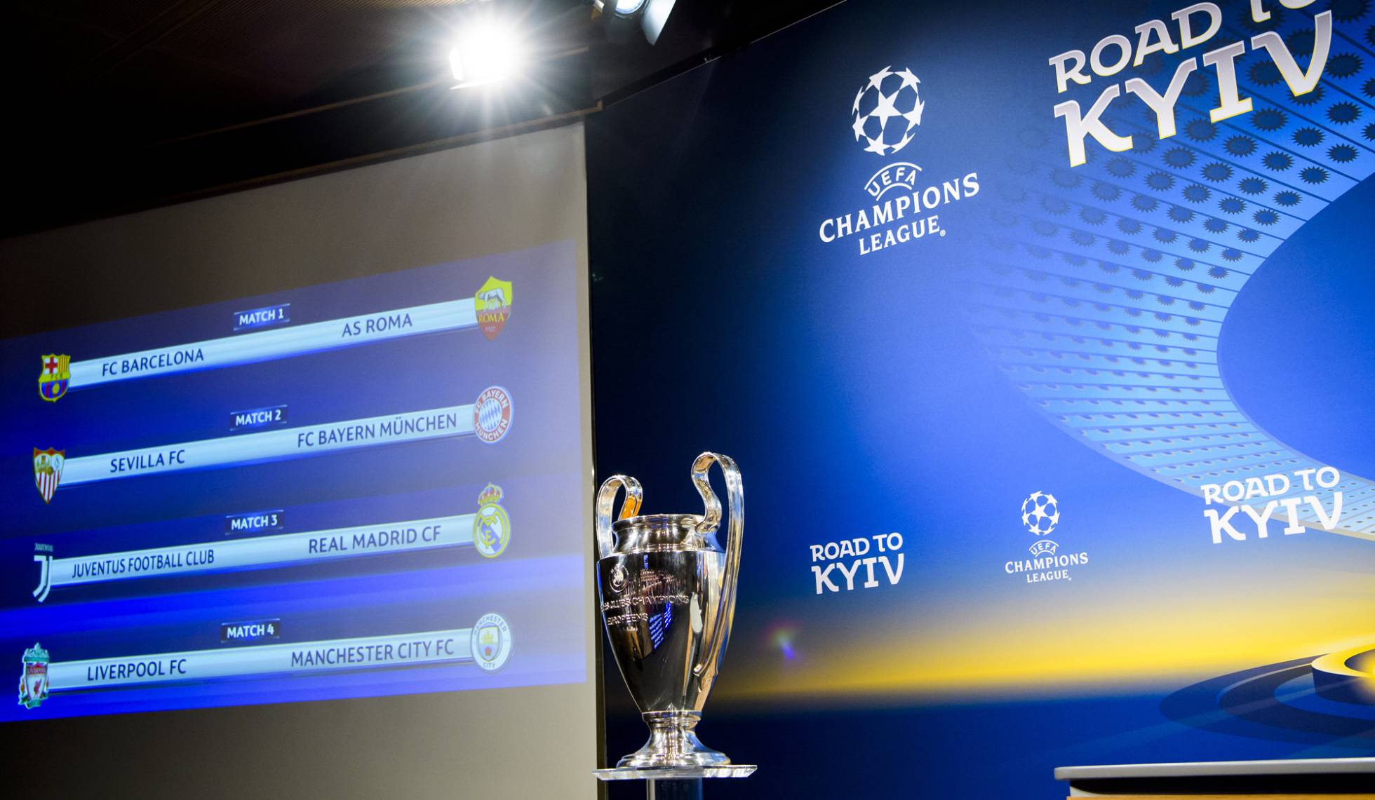 Champions League: confira as datas definidas das quartas de final