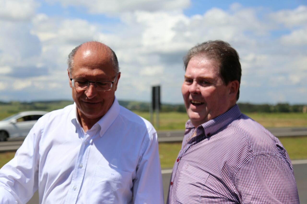 Alckmin entrega duplicação da Rodovia Geraldo de Barros