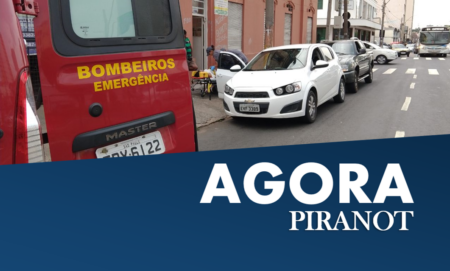 Gestante se envolve em acidente de carro no centro de Piracicaba