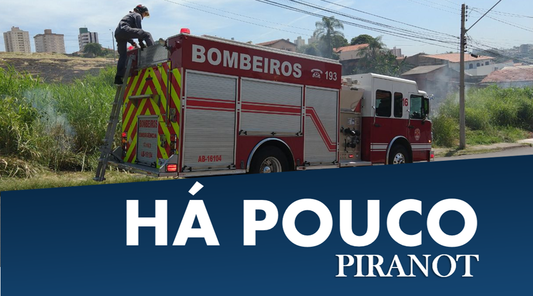 Incêndio de grandes proporções atinge terreno em Piracicaba