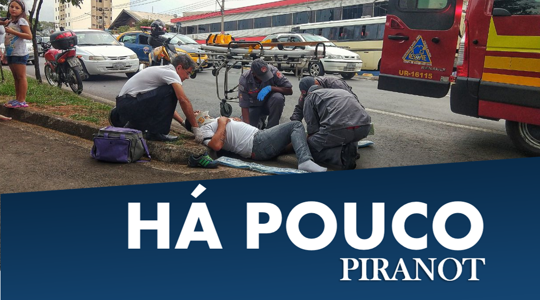 Motociclista se acidenta gravemente no bairro Paulista, em Piracicaba