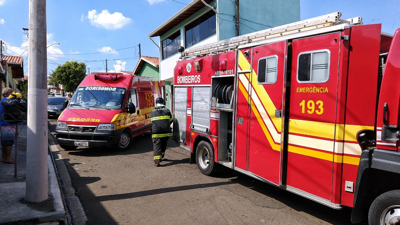 Acidente doméstico causa princípio de incêndio em residência de Piracicaba