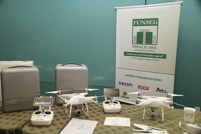 Forças de segurança de Piracicaba recebem doação de drones