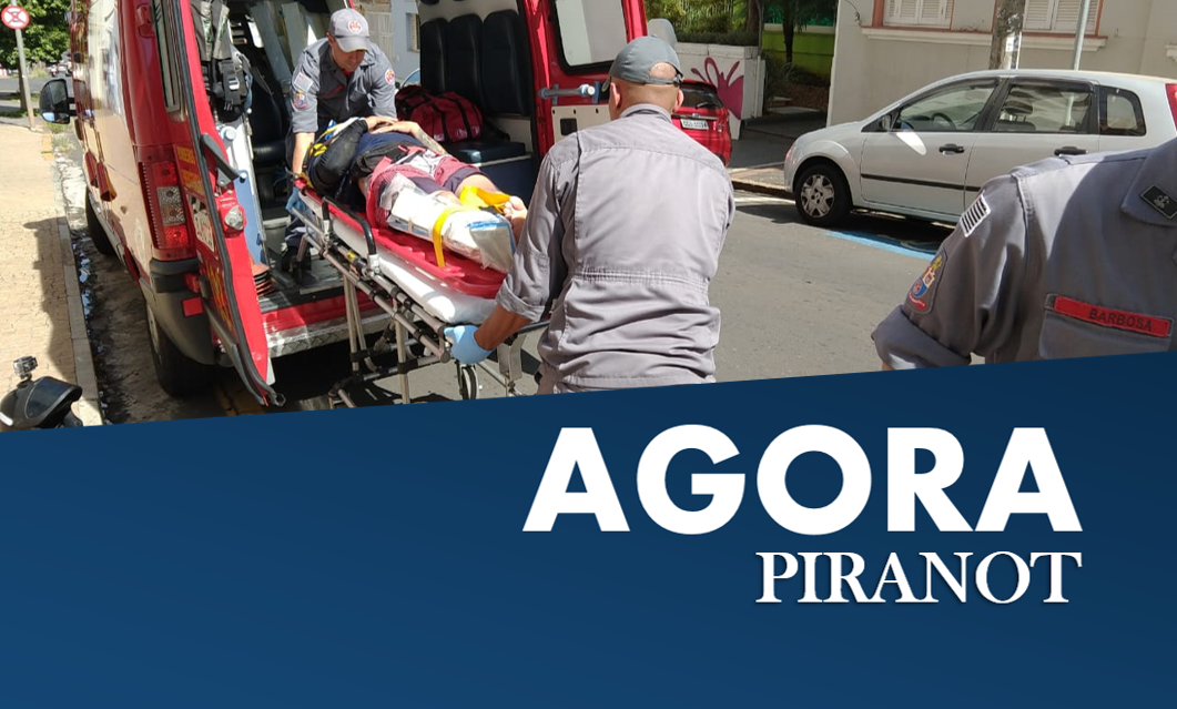 Motociclista colide com veículo e sofre fratura exposta, em Piracicaba