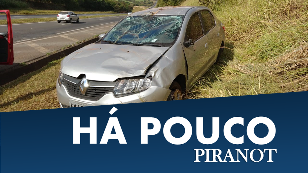 Motorista perde controle de veículo e capota em rodovia de Piracicaba