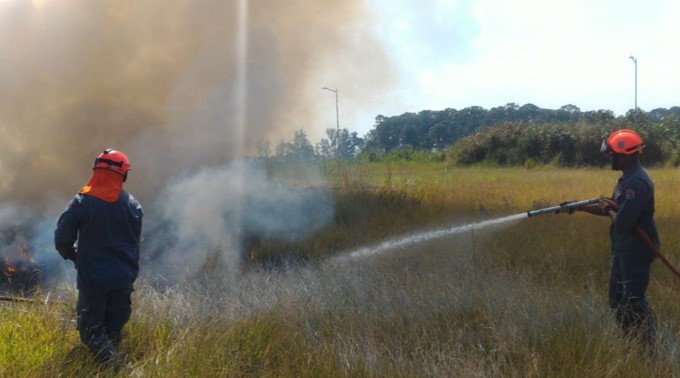 Com alto número de fogo em mato, bombeiros de Piracicaba fazem alerta à população