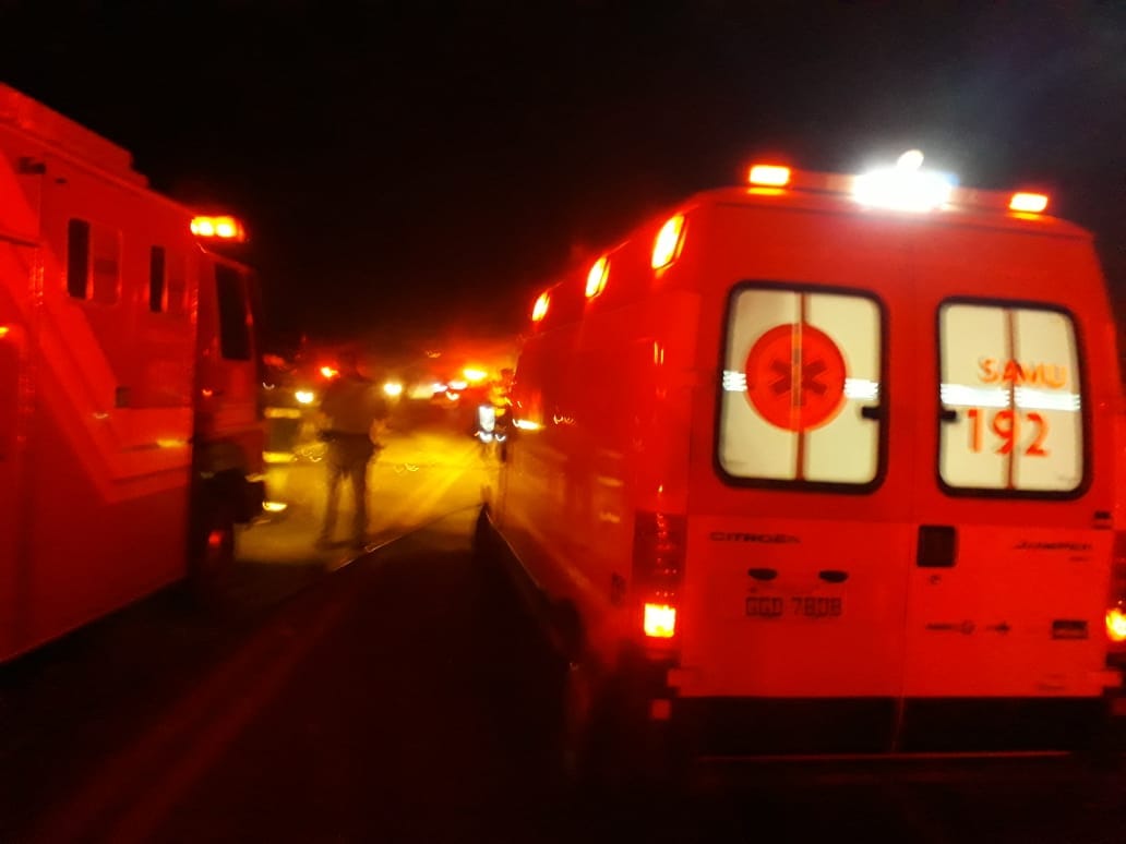 Grave acidente de trânsito deixa seis feridos e um morto, em Rio das Pedras