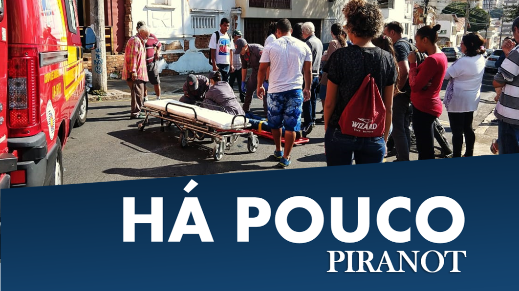 Vítima entra em estado grave após acidente no centro de Piracicaba