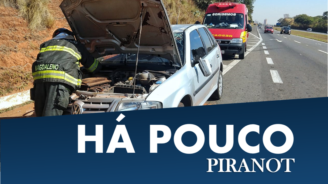 Pneu estoura e veículo capota na Rodovia Luis de Queiroz, em Piracicaba