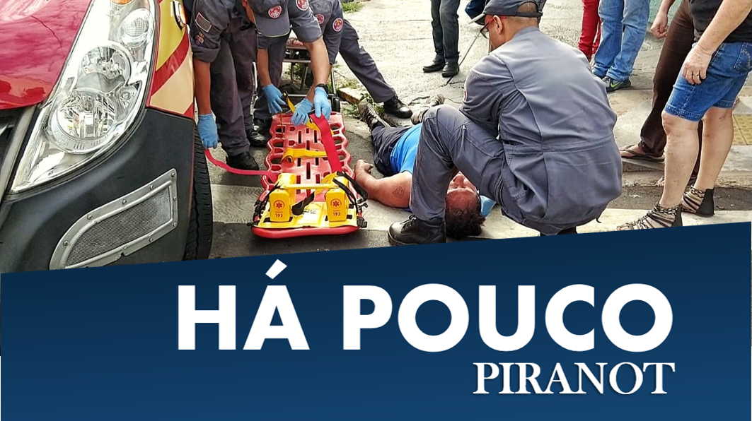 Acidente de trânsito em avenida de Piracicaba deixa um motoqueiro ferido