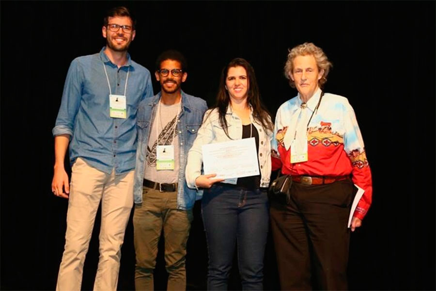 Pesquisadores da Esalq recebem o Prêmio Temple Grandin