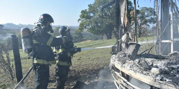 Via Ã¡gil - Ã´nibus em chamas