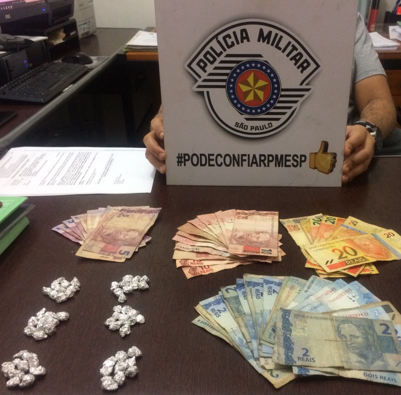 PM prende traficante durante patrulhamento em Piracicaba