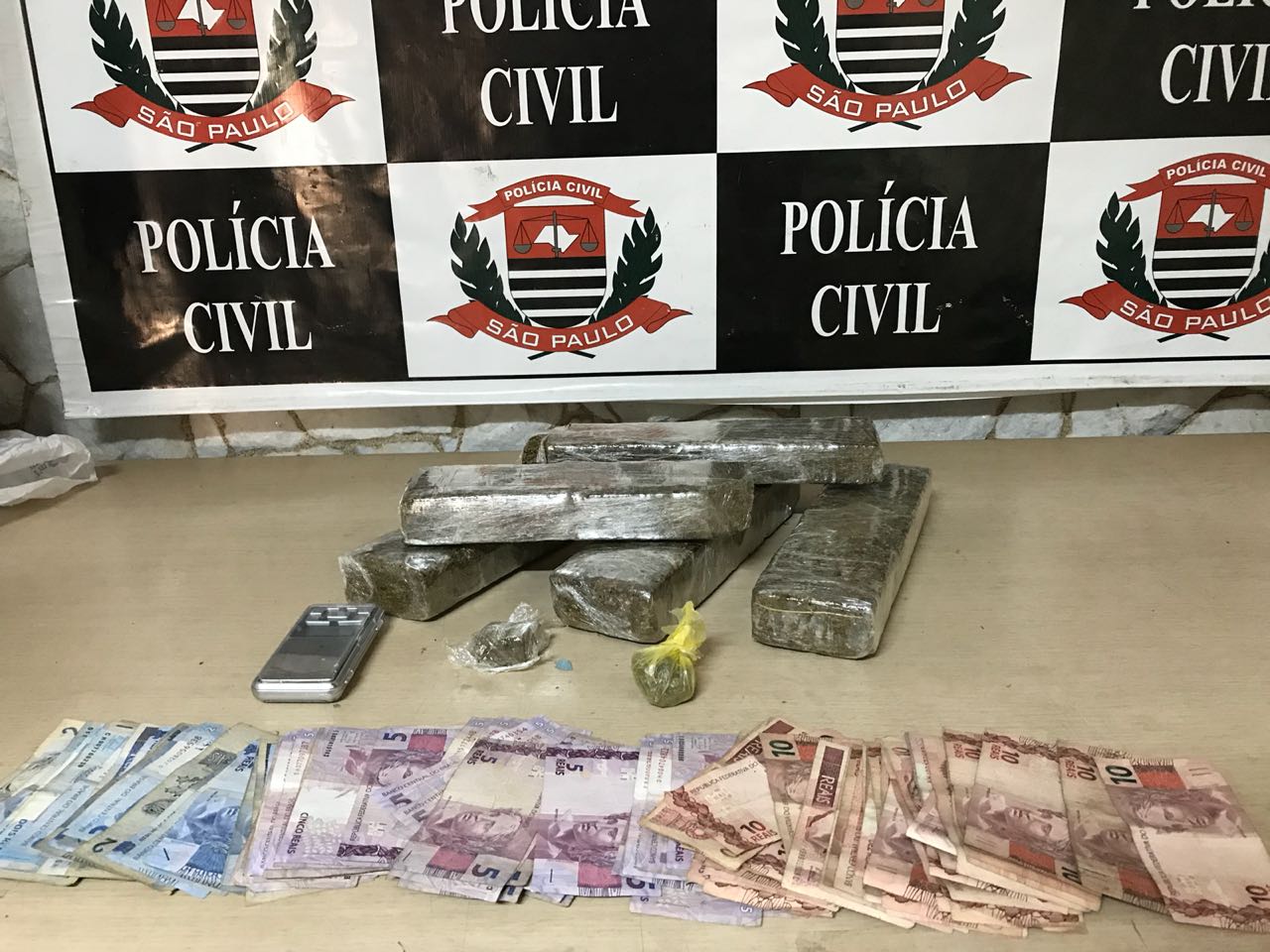 DISE prende dois indivíduos por tráfico de entorpecentes em Piracicaba