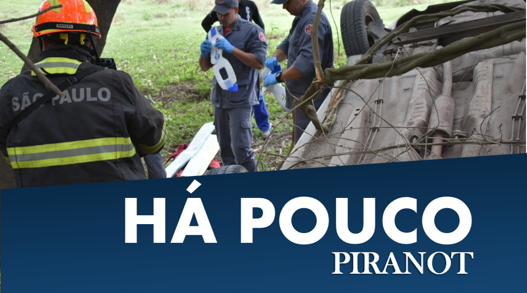 Motorista de 38 anos perde controle de veículo e capota, em Piracicaba