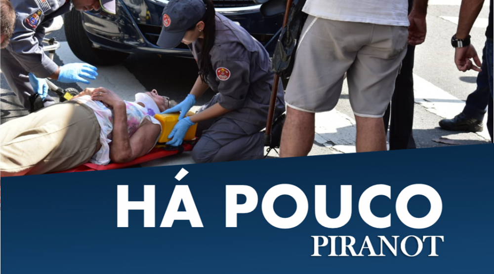 Idosa de 85 anos é atropelada por veículo no Centro de Piracicaba (SP)