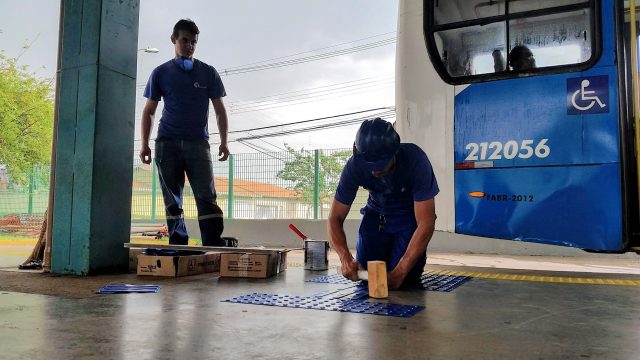 Obras de recuperação do Terminal Cecap/Eldorado já estão 75% concluídas cecap/eldorado