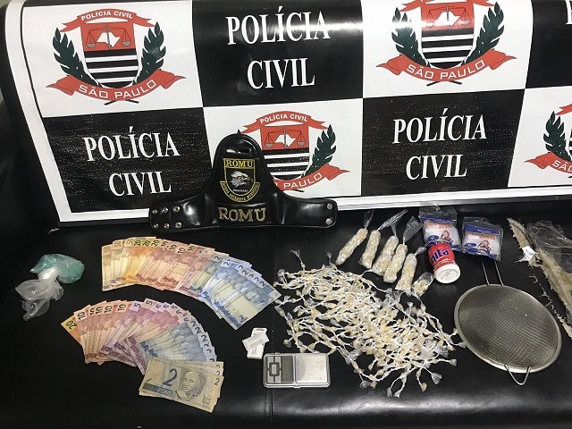Polícia Civil e GCM prendem indivíduos com 501 porções de crack para venda, em Piracicaba