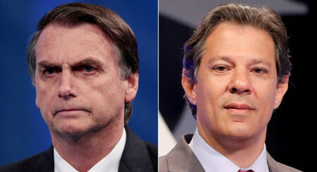 Ibope 2º Turno: Bolsonaro tem 59% dos votos e Haddad, 41%