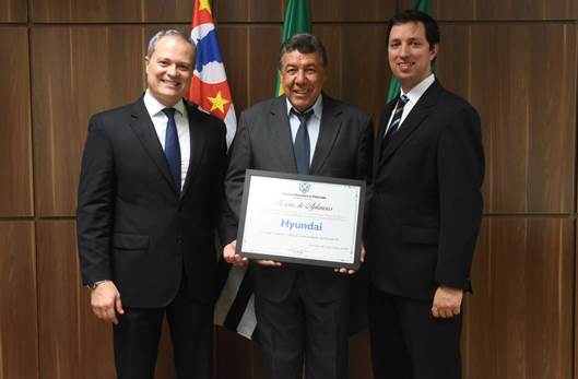 Hyundai recebe homenagem em Piracicaba por marca de 1 milhão de veículos produzidos
